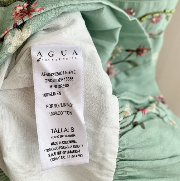 Agua by Agua Bendita Nieve Orquidea mini dress - Picture 13 of 13